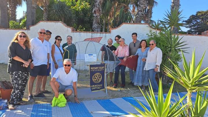 Un Pesce per L’Ambiente: Rotary Club Siracusa Ortigia ripete il progetto nella spiaggia di Fontane Bianche.