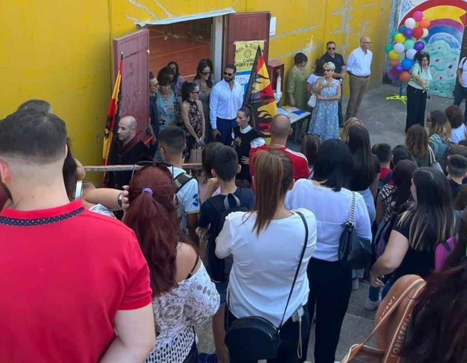 Inaugurazione del nuovo anno scolastico a Priolo, questa mattina, al presso Manzoni