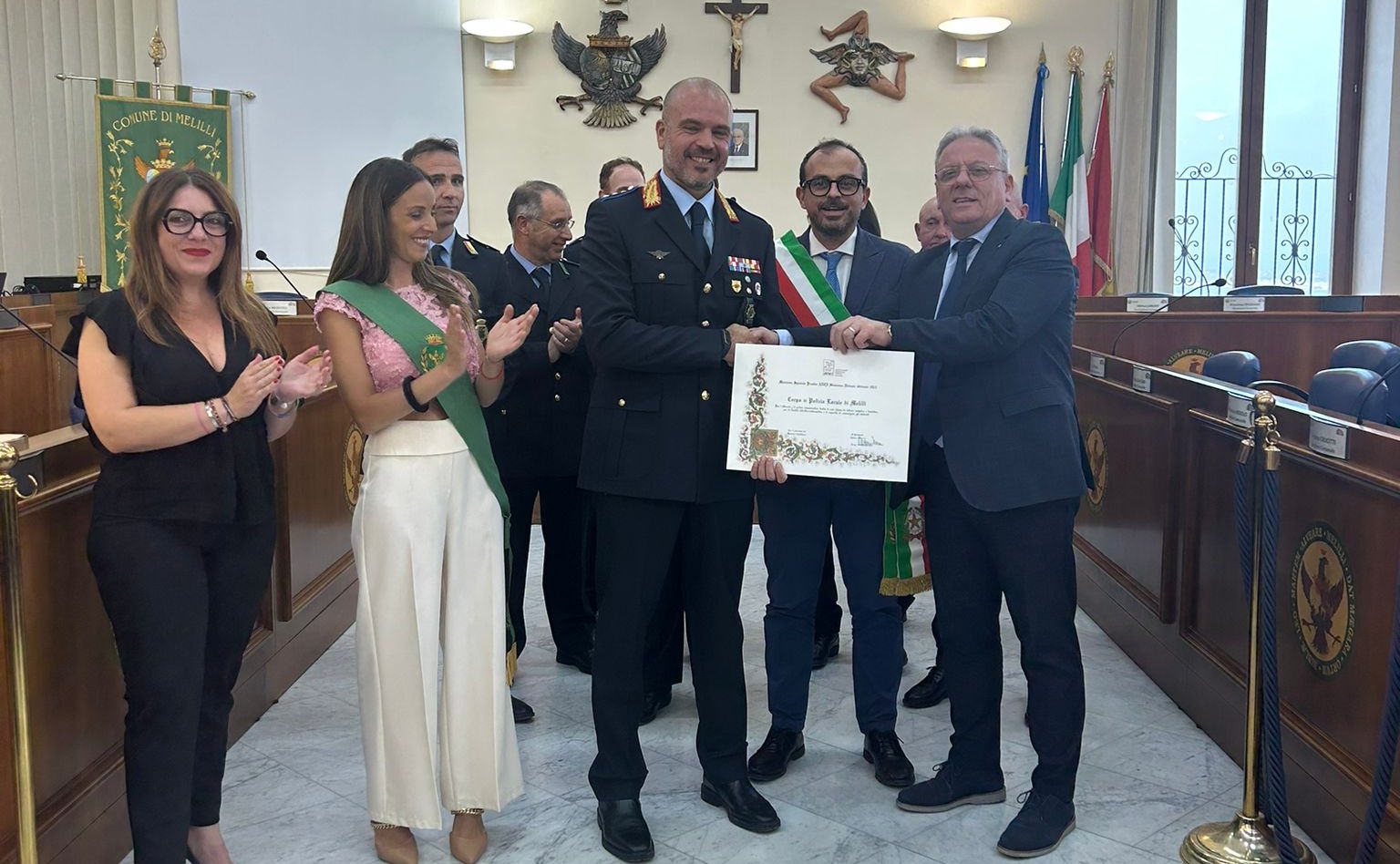 Premio ANCI “Sicurezza Urbana” 2022: menzione speciale al Corpo di Polizia Locale di Melilli