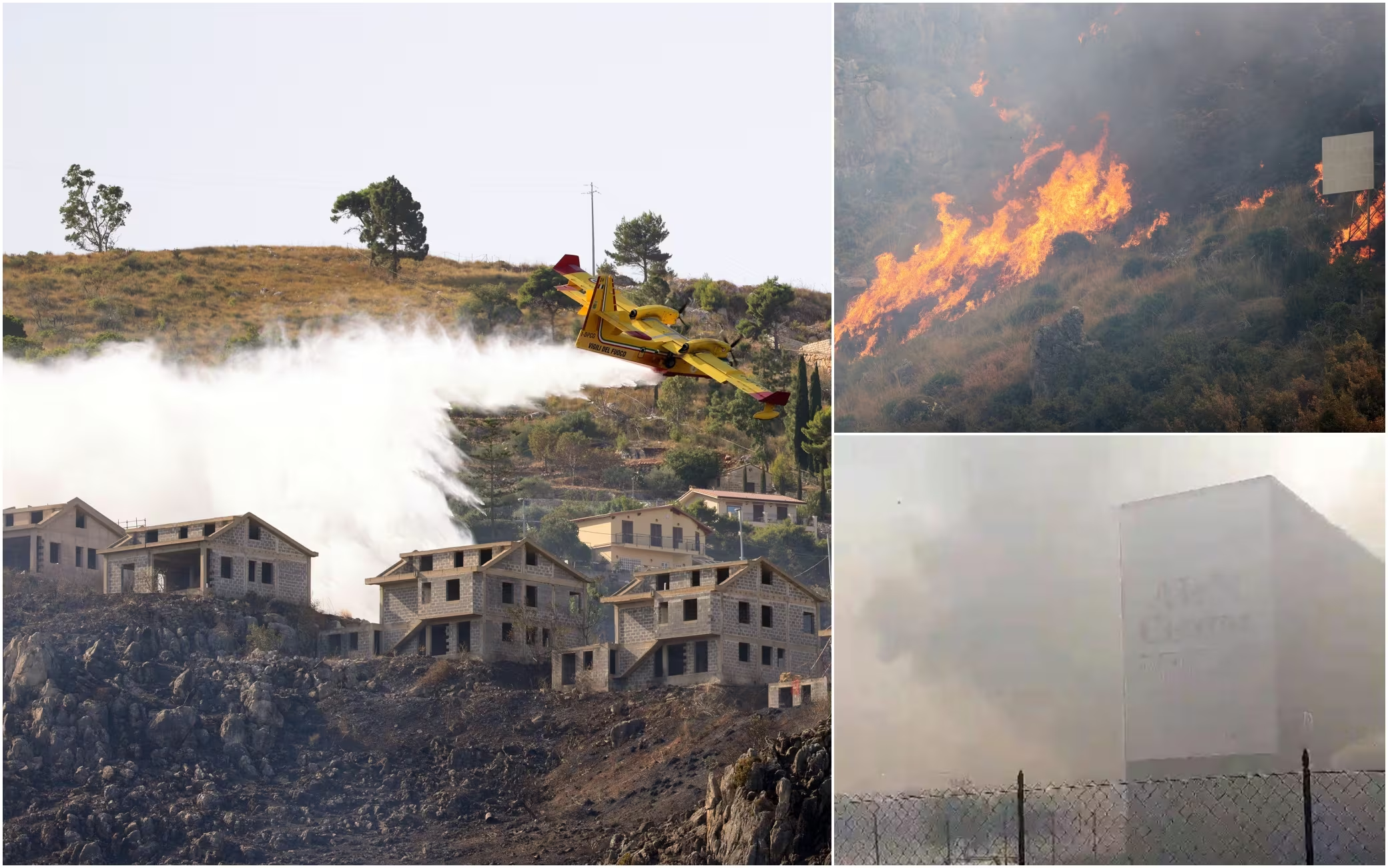 Incendi, Grasso (FI): “Chiederò che sia dichiarato lo Stato di crisi e di emergenza”