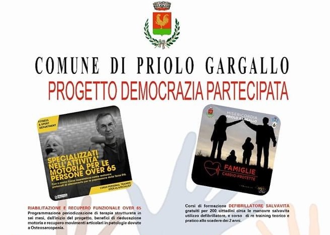 Democrazia Partecipata a Priolo: 6 i progetti presentati, 4 quelli ammessi