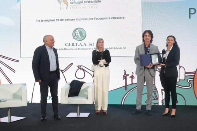 Premio per lo Sviluppo Sostenibile – La startup siracusana C.I.R.T.A.A. premiata a Rimini.