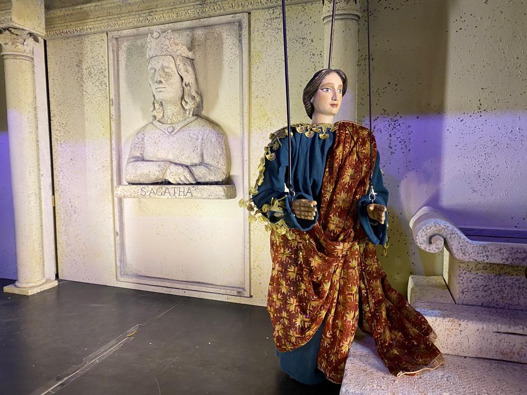 I pupari del teatro Alfeo di Siracusa, dopo 90 anni, riportano in scena Santa Lucia