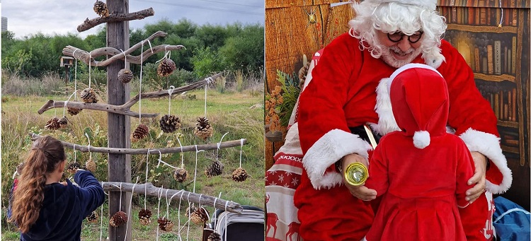 Riserva Naturale Saline di Priolo – Il Villaggio di Babbo Natale accoglie oltre 300 partecipanti