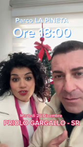 Joey e Rina oggi a Priolo, al parco La Pineta - video