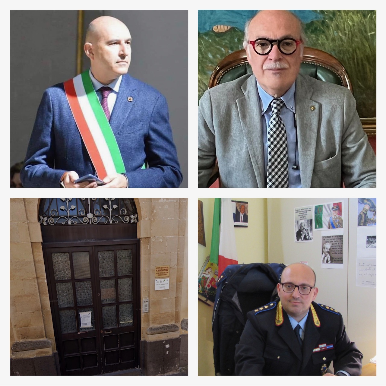 Cerimonia di consegna dei locali terrani dell’IPAB Orfanotrofio Femminile Santa Rosa da Viterbo al Comando di Polizia Locale di Francofonte