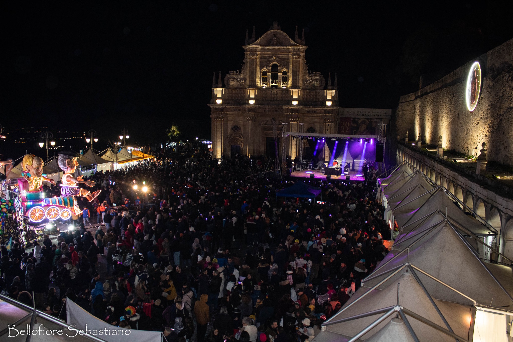Melilli – Gran finale del 64° Carnevale della Terrazza degli Iblei.