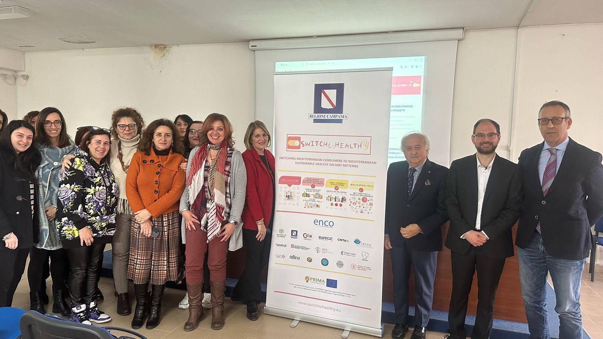 Il progetto Switchtohealthy, entra in classe a Maddaloni