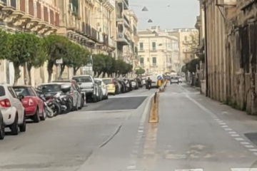 Siracusa – In funzione la videosorveglianza sulla corsia preferenziale di via Malta