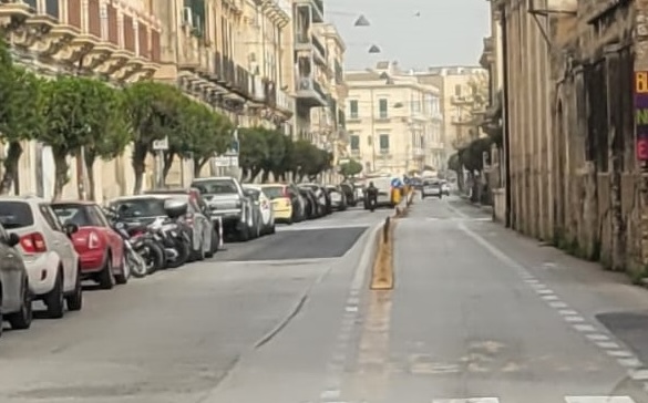 Siracusa – In funzione la videosorveglianza sulla corsia preferenziale di via Malta