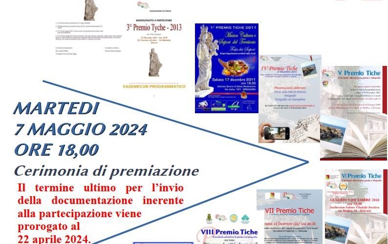 Premio Tiche e “Il maggio dei libri”, venerdì conferenza stampa di presentazion