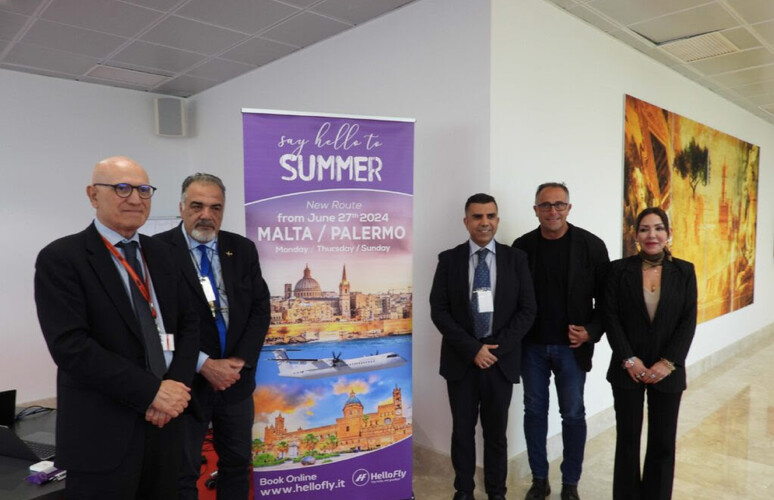 Torna il volo diretto Palermo – Malta con HelloFly