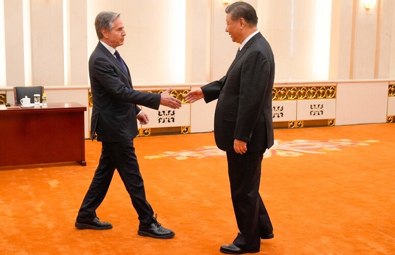 Cina-Usa –  Xi incontra Blinken: ‘Dobbiamo essere partner, non rivali’