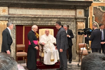 Papa Francesco incontra la Fondazione Sant’Angela Merici