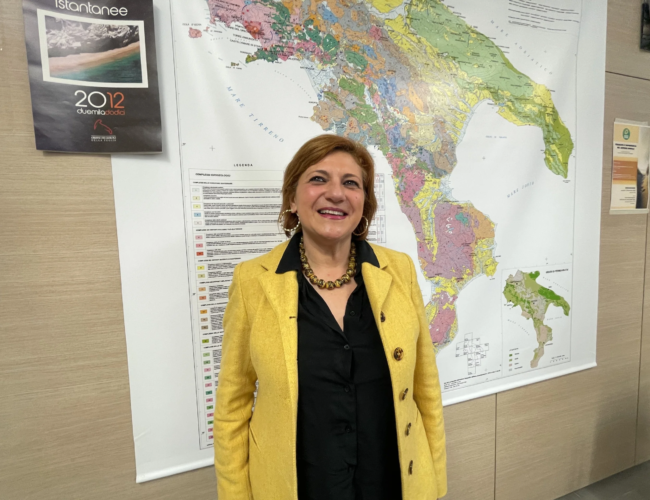Giovanna Amedei : “Necessaria in Italia la conoscenza geologica del territorio anche tra la nuova generazione”.