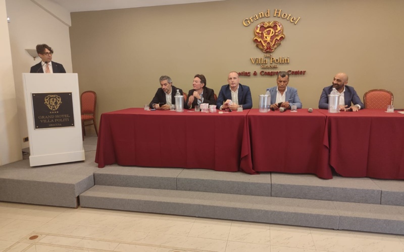 Siracusa, convention di Fratelli d’Italia per accogliere Mangiafico e Castagnino – Video