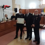 Francofonte, consegnato attestato di riconoscimento alla stazione di carabinieri