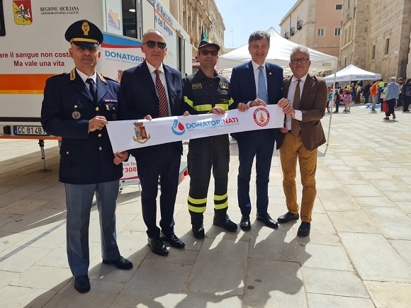 Siracusa, Raccolta sangue promossa dalla polizia di stato