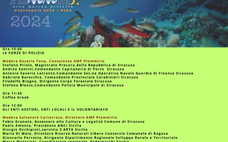 Siracusa, domani un convegno sulla tutela nelle aree naturali protette