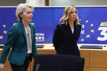EU – Intesa sulle nomine dei top jobs Colloqui von der Leyen-Meloni