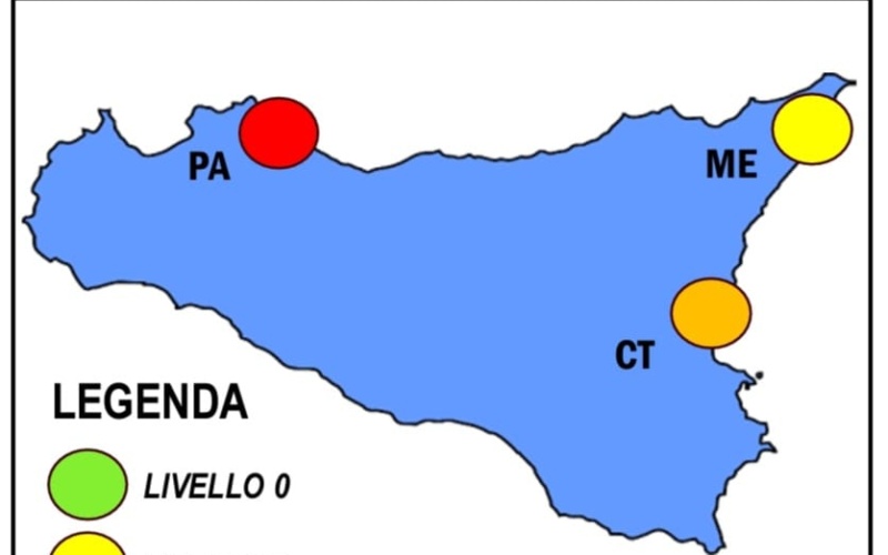Temperature in aumento, domani, anche in provincia di Siracusa.