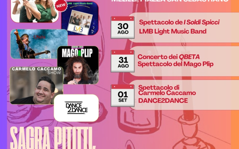 Melilli. L’attesa è finita, al via i “Pititti, Pititteddi e Liccumarei”.