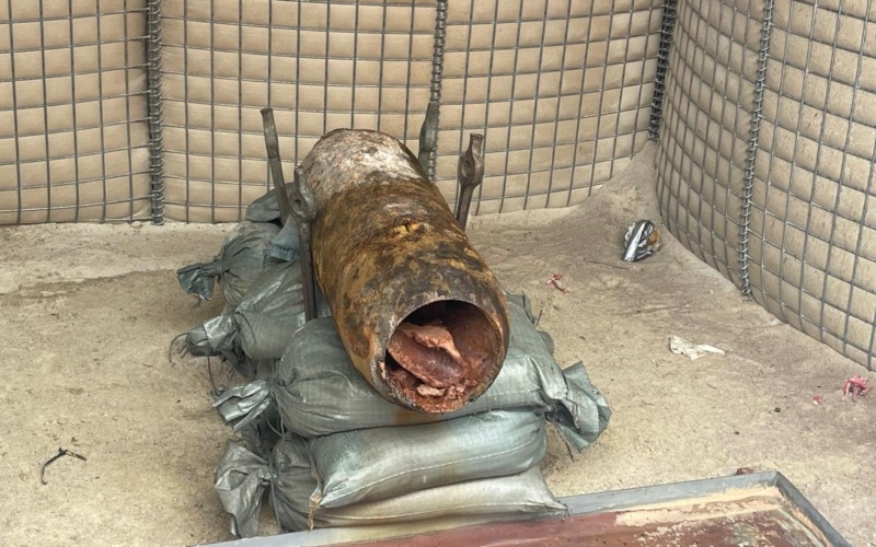 Regalbuto, fatta brillare una bomba d’aereo da 250 libbre