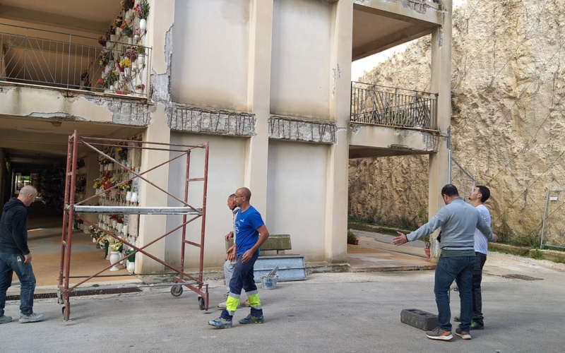Siracusa – Cimitero, da oggi lavori di manutenzione in uno dei colombari