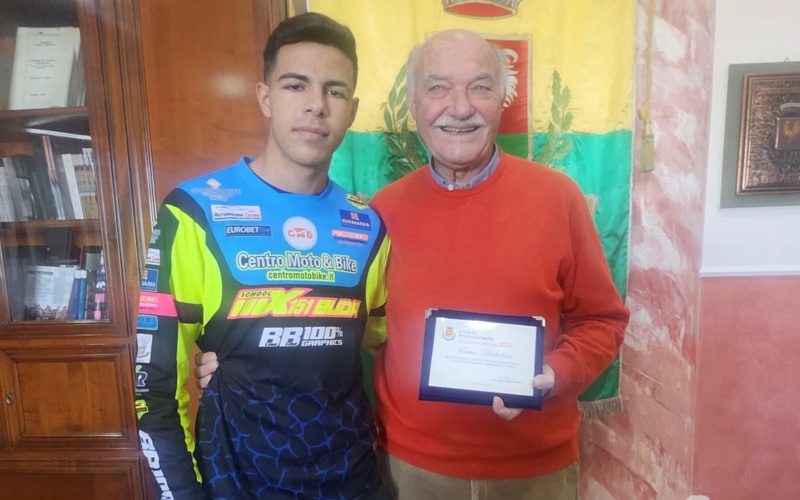 Motocross Matteo Andolina terzo al campionato regionale