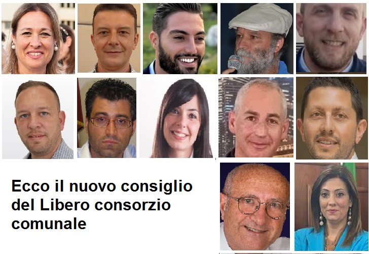 Ecco il nuovo consiglio del Libero consorzio comunale