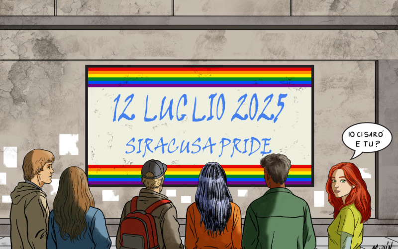 Siracusa Pride 2025. Sabato 12 luglio la grande manifestazione arcobaleno