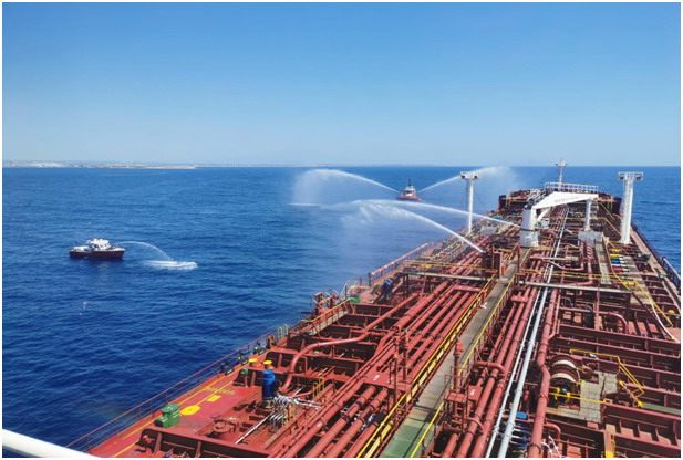 Siracusa – Bilancio positivo per l’ Esercitazione antincendio nella Baia di Santa Panagia.