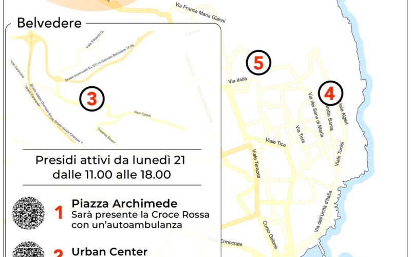 Allerta caldo, attivati i rifugi climatici