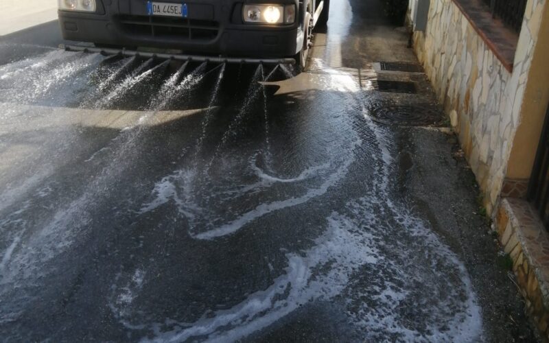 Priolo, igienizzate tutte le strade, Comune: “ora tocca ai cittadini”