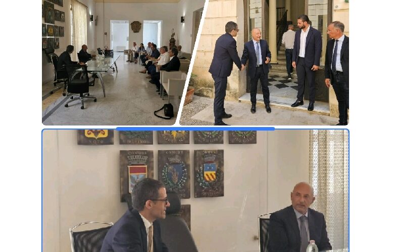 Siracusa, i saluti istituzionali al Prefetto Signer