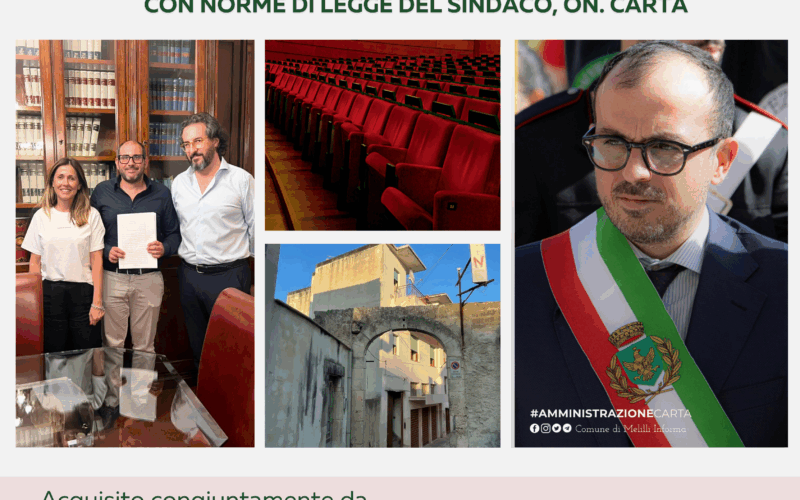 Melilli, acquistato il cineteatro Nicolosi