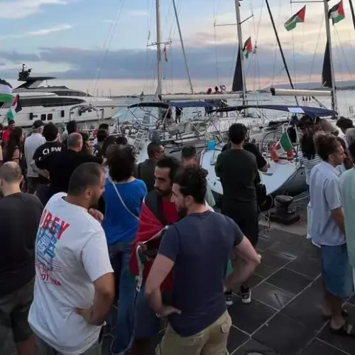 Oggi al porto di Siracusa la Flotilla che navigherà verso Gaza