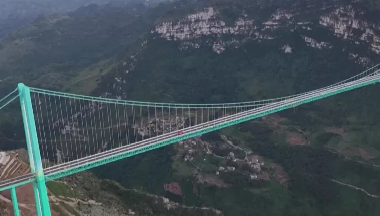 Inaugurato in Cina il ponte più alto del mondo