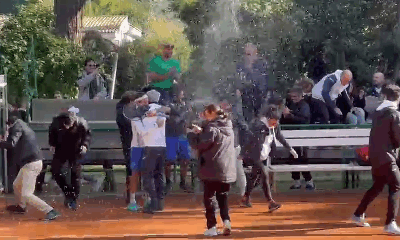Il T.C. Matchball festeggia la promozione in serie A1( VIDEO)