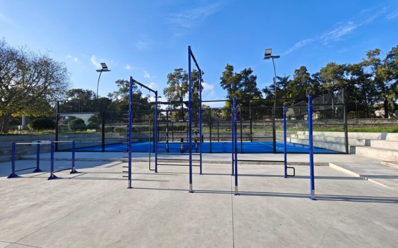 Installato il calisthenics al campo scuola Di Natale