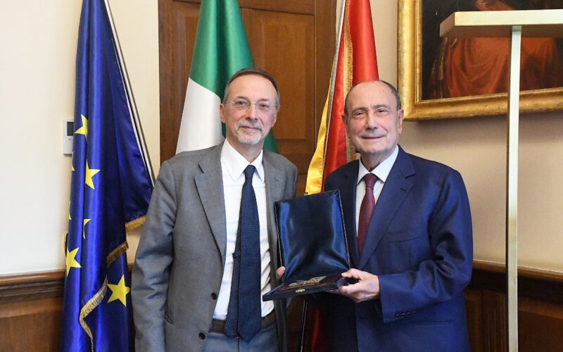 Palazzo d’Orléans, Schifani riceve il nuovo direttore dei Vigili del fuoco Sicilia