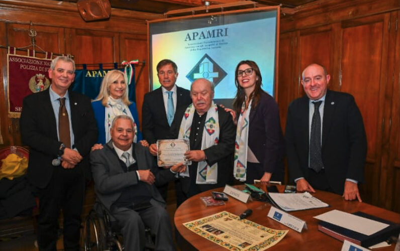 Roma – Lino Banfi presidente onorario Apamri