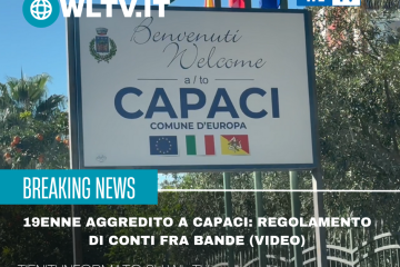 19enne aggredito a Capaci: regolamento di conti fra bande (VIDEO)