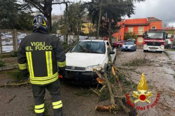 Maltempo in Sardegna, effettuati 200 interventi dai Vigili del fuoco