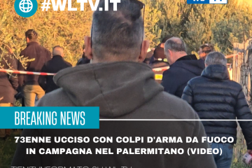 73enne ucciso con colpi d’arma da fuoco in campagna nel Palermitano (Video)
