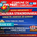 Allerta meteo, a Priolo scuole chiuse lunedì e martedì