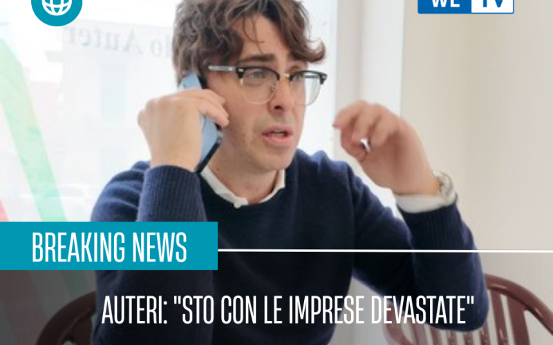 Auteri: “Sto con le imprese devastate”