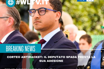 Corteo antiracket: il deputato Spada presta la sua adesione