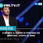 È morto il padre di Stefano De Martino, aveva 61 anni