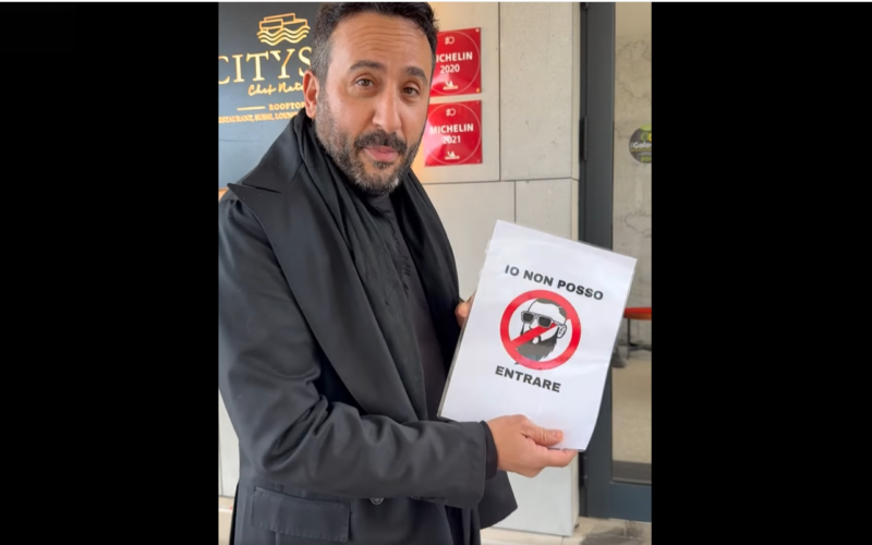 Locale vietato ai maranza: la provocazione dello chef Natale Giunta